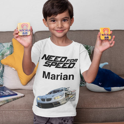 Tricou Need For Speed cu nume pentru copii - Revelarta.ro