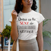 Tricou personalizat cu mesaj - Urasc sa fiu sexy - Revelarta.ro