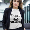 Tricou personalizat cu text - E Greu Cu Mine - Revelarta.ro