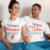 Set Tricouri personalizate - Mamica si tatic fericiti - Revelarta.ro