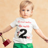 Set 3 Tricouri personalizate de familie aniversare 1 si 2 ani - Revelarta.ro